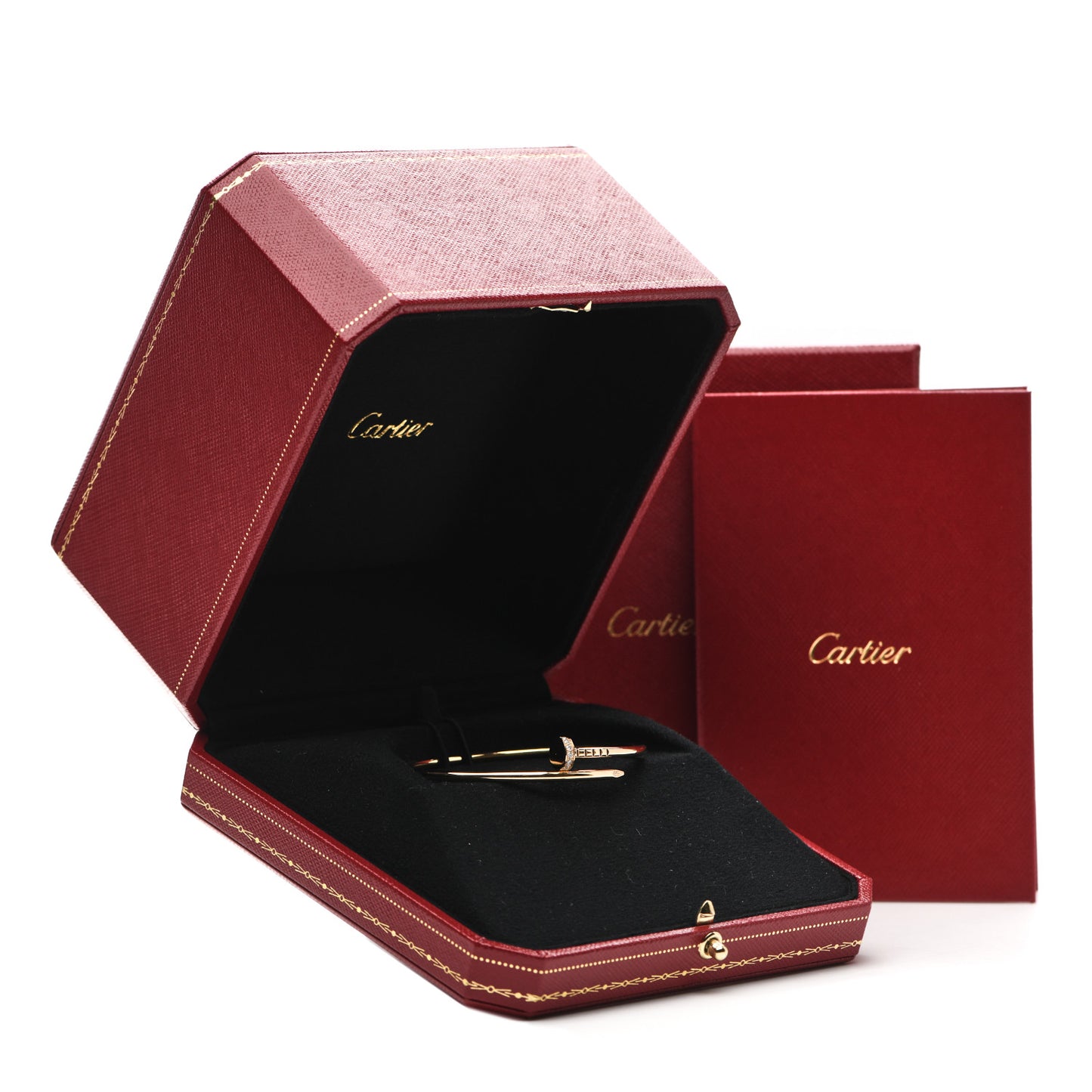 18K Yellow Gold Diamond Small Juste Un Clou Bracelet 16