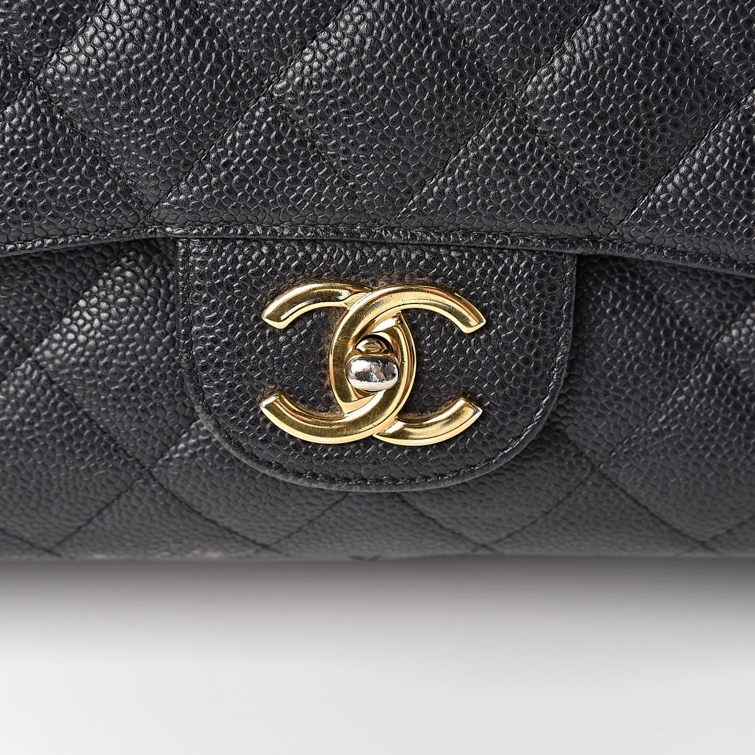 Chanel Caviar Quilted Maxi Double Flap Black 20 of 23