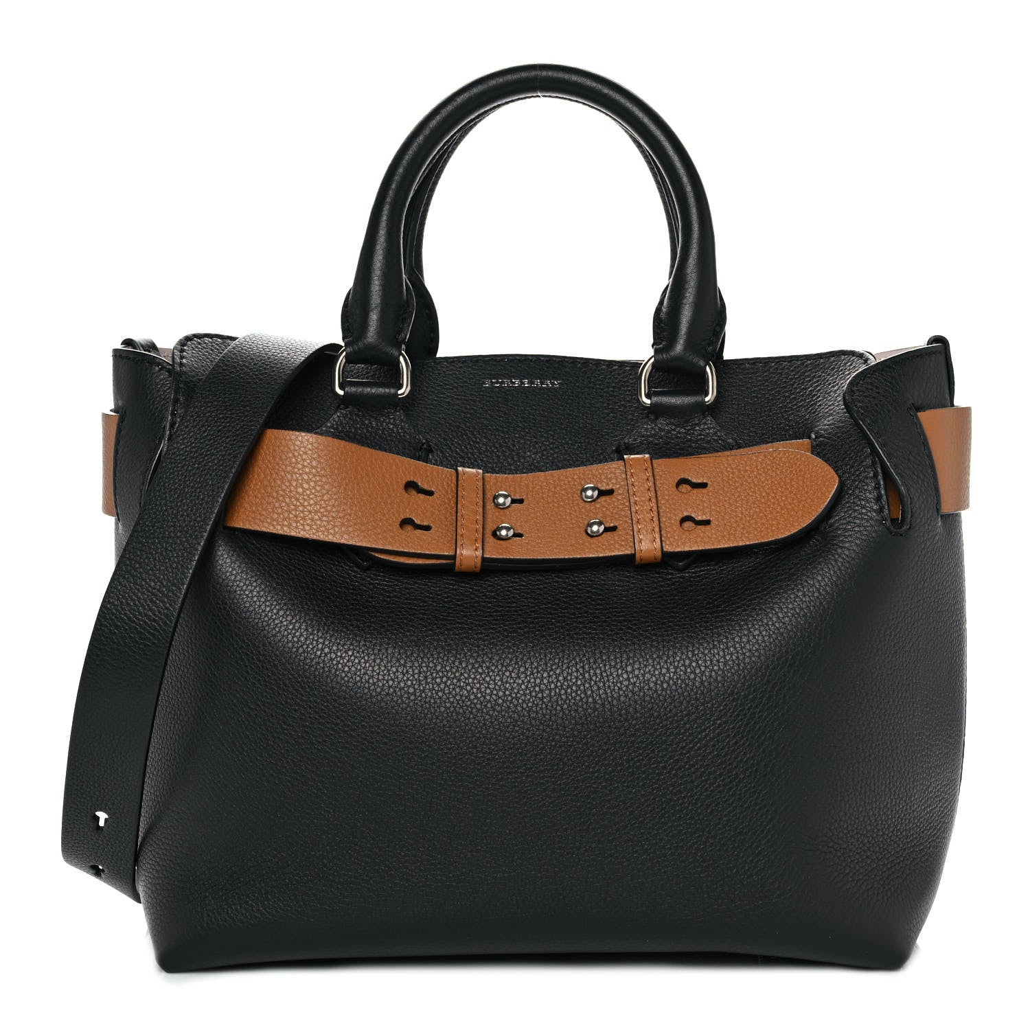 Burberry Soft Grain Calfskin Baby Belt Bag Black 1 of 10