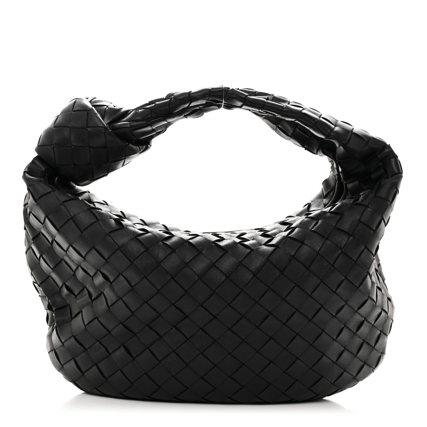 Bottega Veneta Nappa Intrecciato Teen Jodie Hobo Black 1 of 10