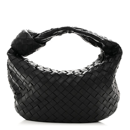 Bottega Veneta Nappa Intrecciato Teen Jodie Hobo Black 1 of 10