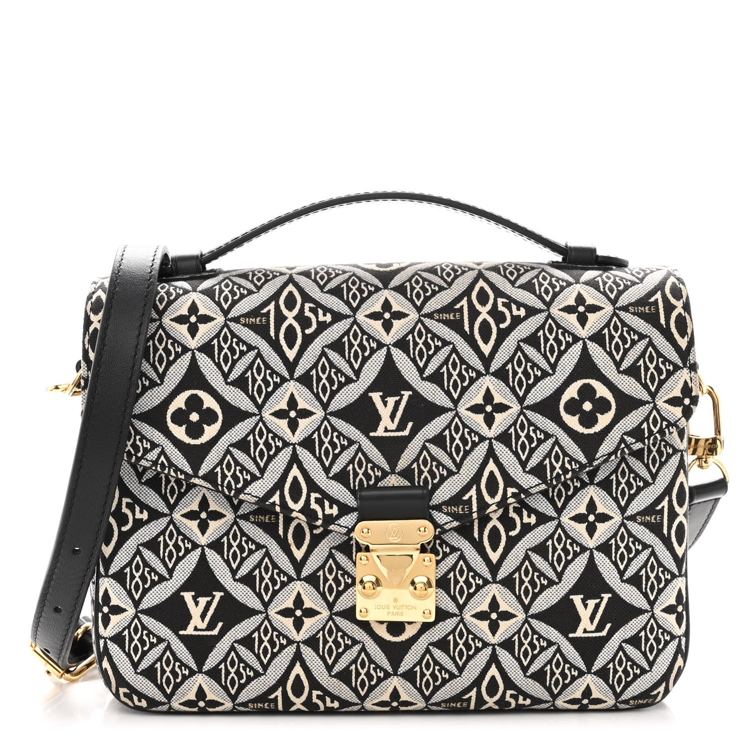 Louis Vuitton Jacquard Since 1854 Pochette Metis Grey 1 of 9