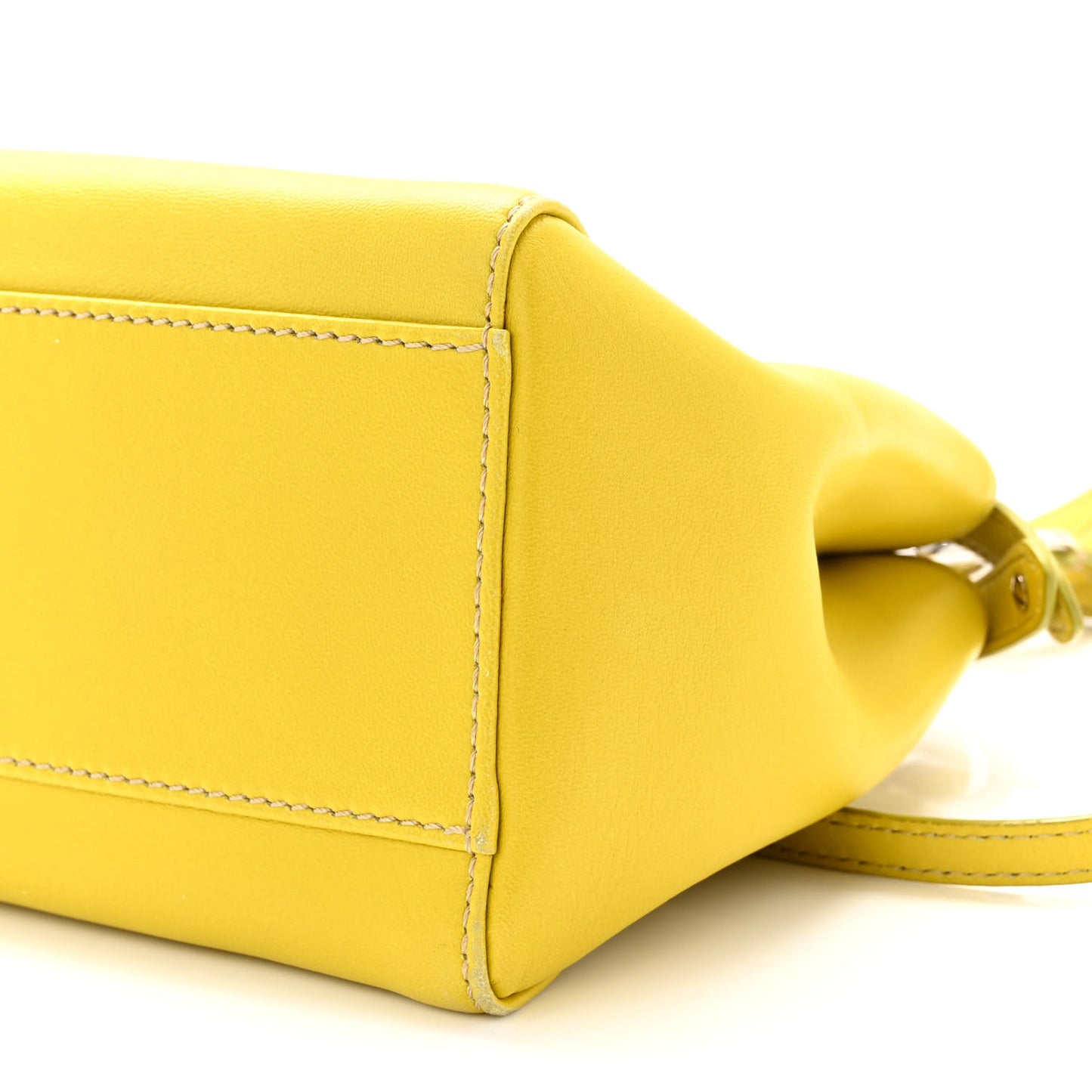 Nappa Mini Peekaboo Iconic Satchel Lime