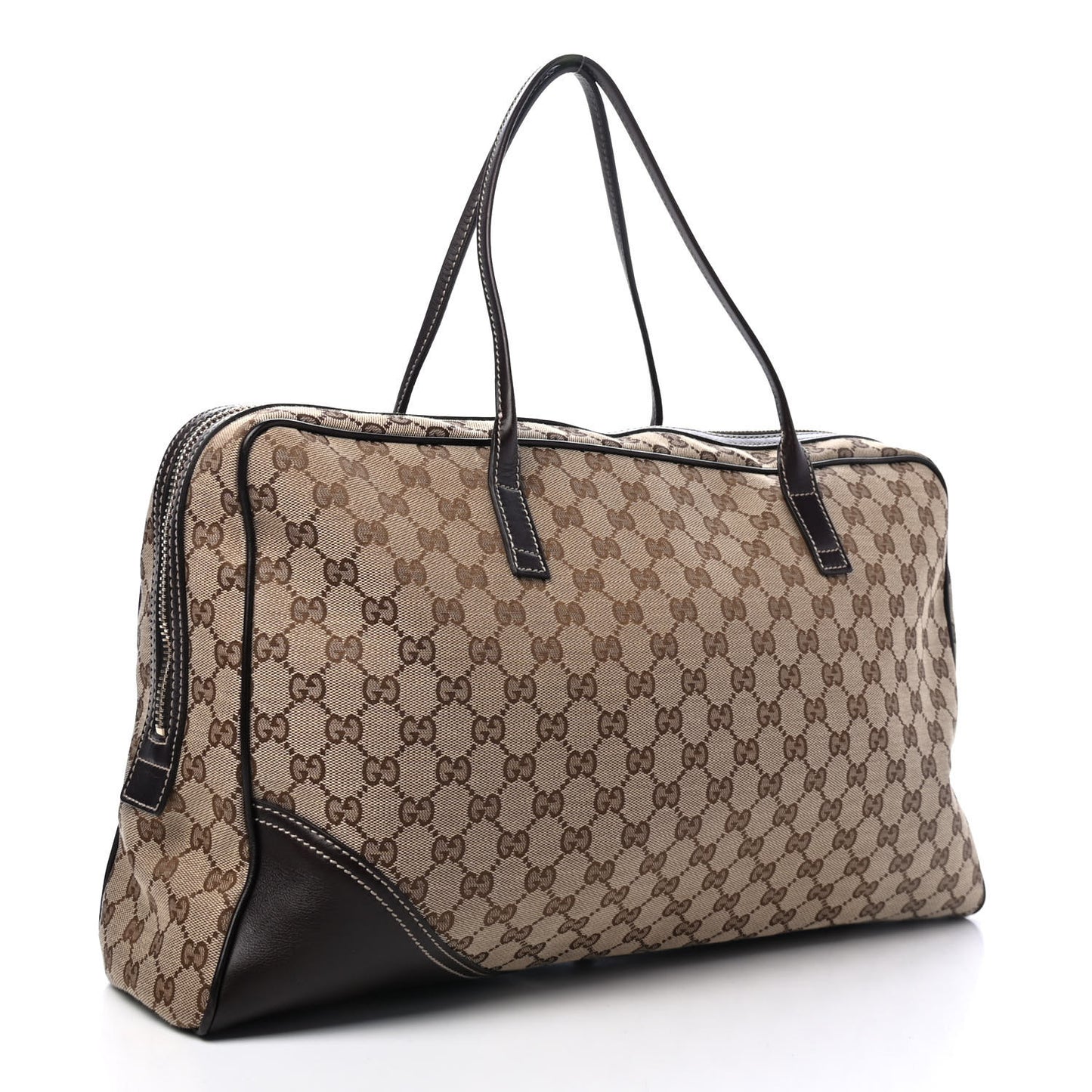 Monogram Shoulder Bag Dark Brown