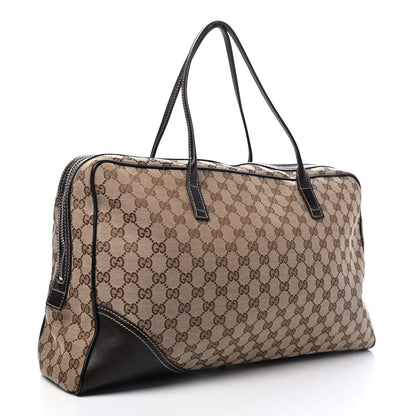 Gucci Monogram Shoulder Bag Dark Brown 2 of 4