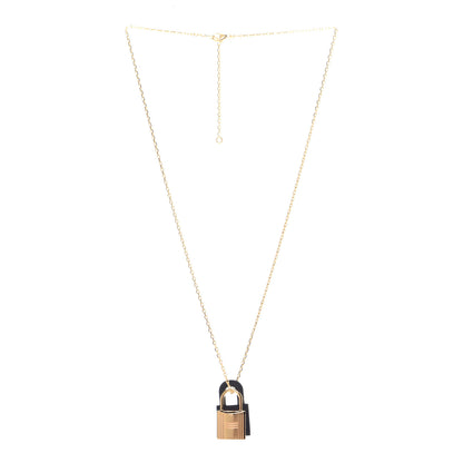 Hermes Swift Small O'Kelly Pendant Necklace Black 3 of 7