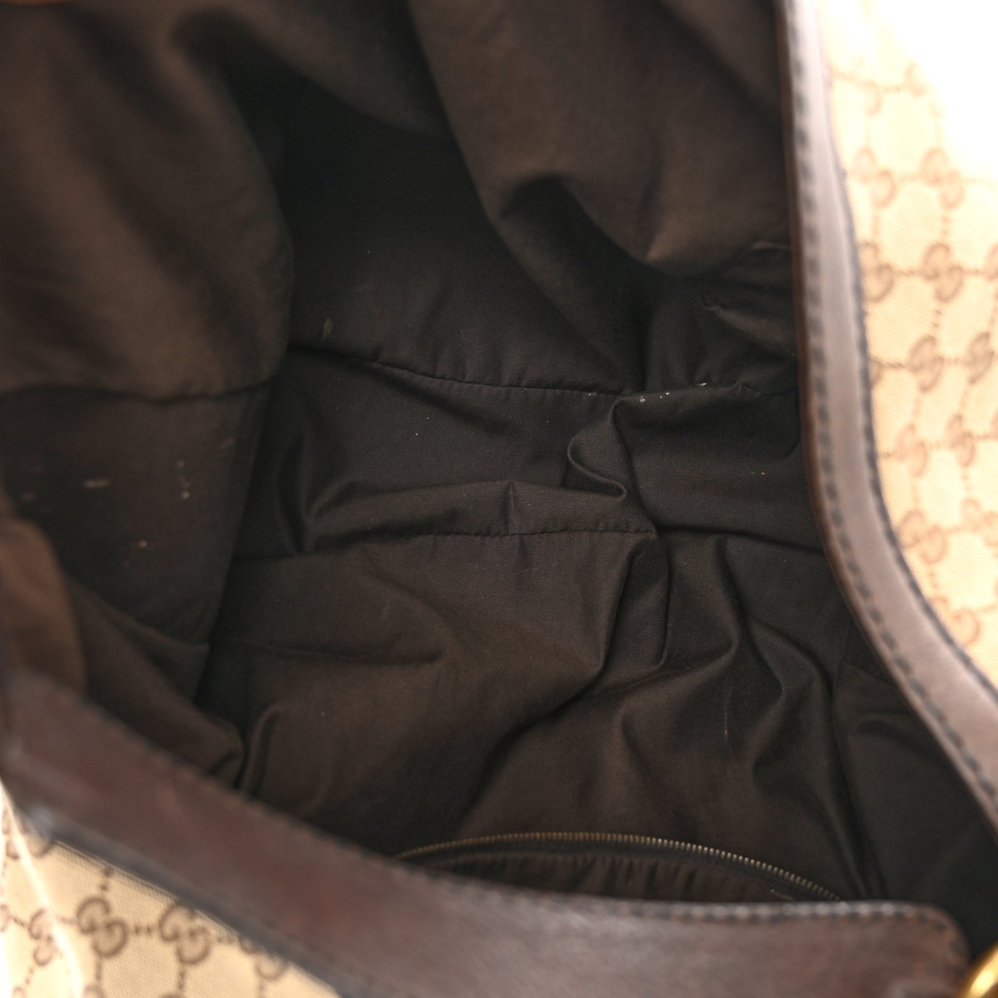 Monogram Large Jockey Hobo Dark Brown