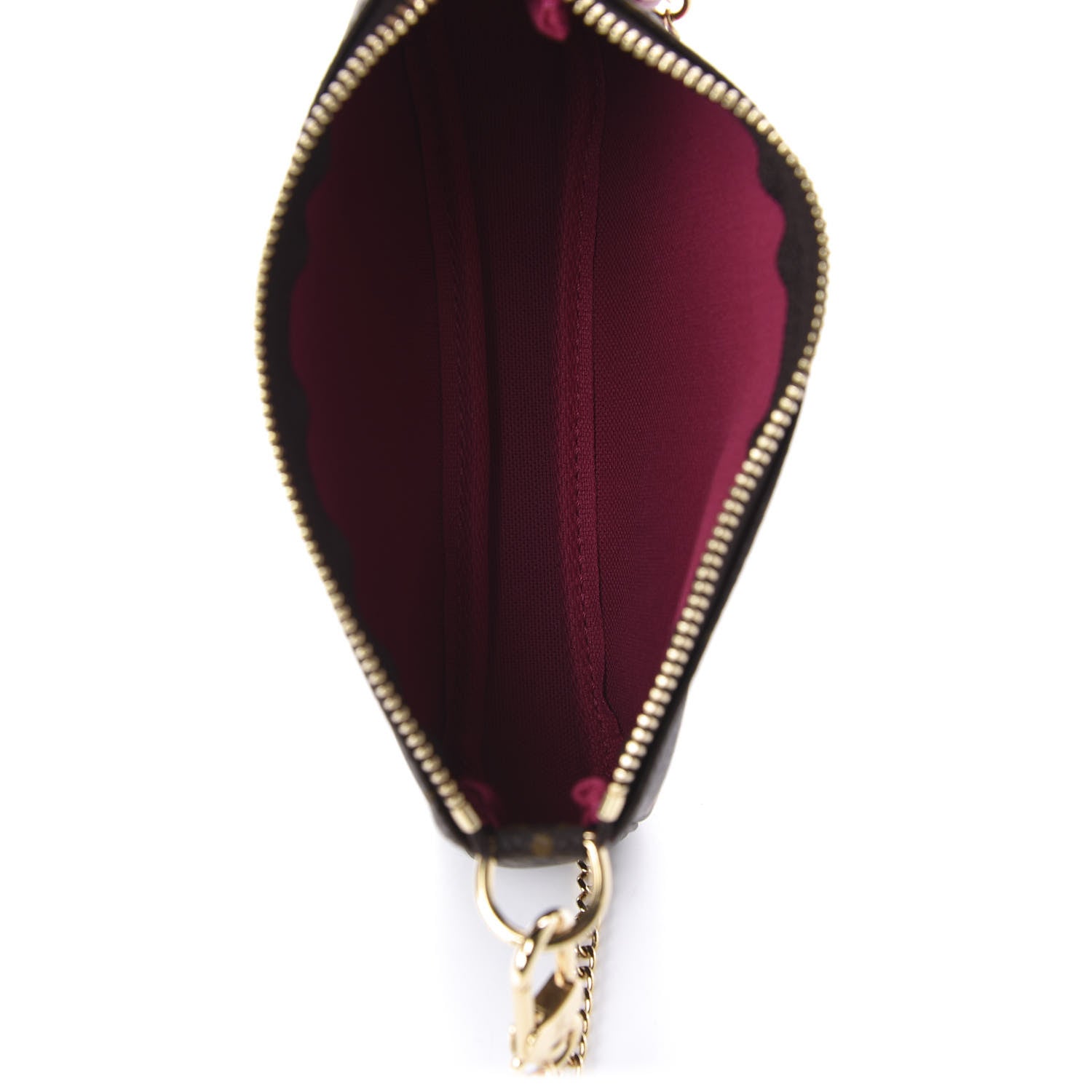 Louis Vuitton Monogram 2020 Christmas Animation Roller Coaster Mini Pochette Accessories Pivoine 5 of 10