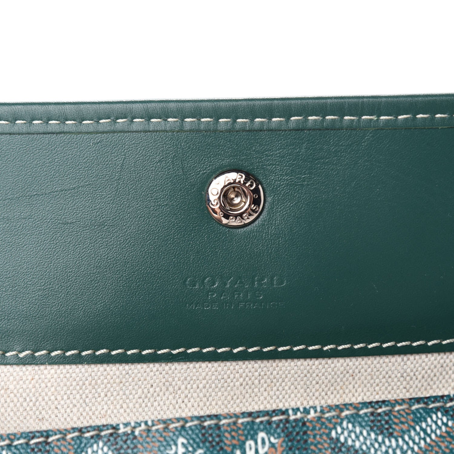 Goyard Goyardine Saint Louis GM Green 8 of 10