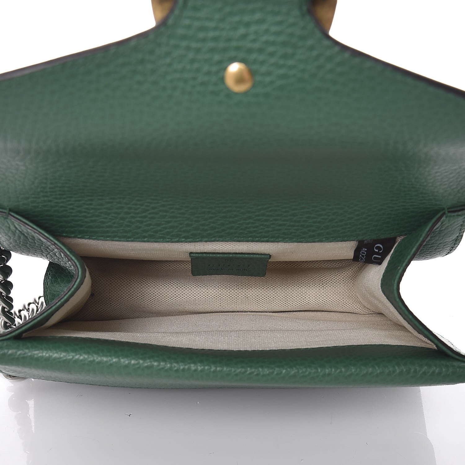 Gucci Calfskin Mini Dionysus Shoulder Bag Emerald 6 of 9