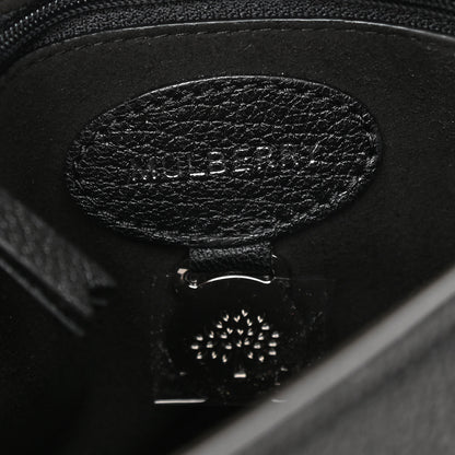 Mulberry Glossy Goatskin Small Lily Flap Black 6 of 11