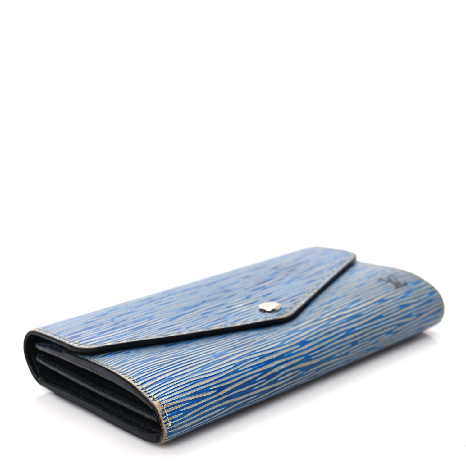 Louis Vuitton Epi Sarah Wallet NM Denim Light 4 of 7