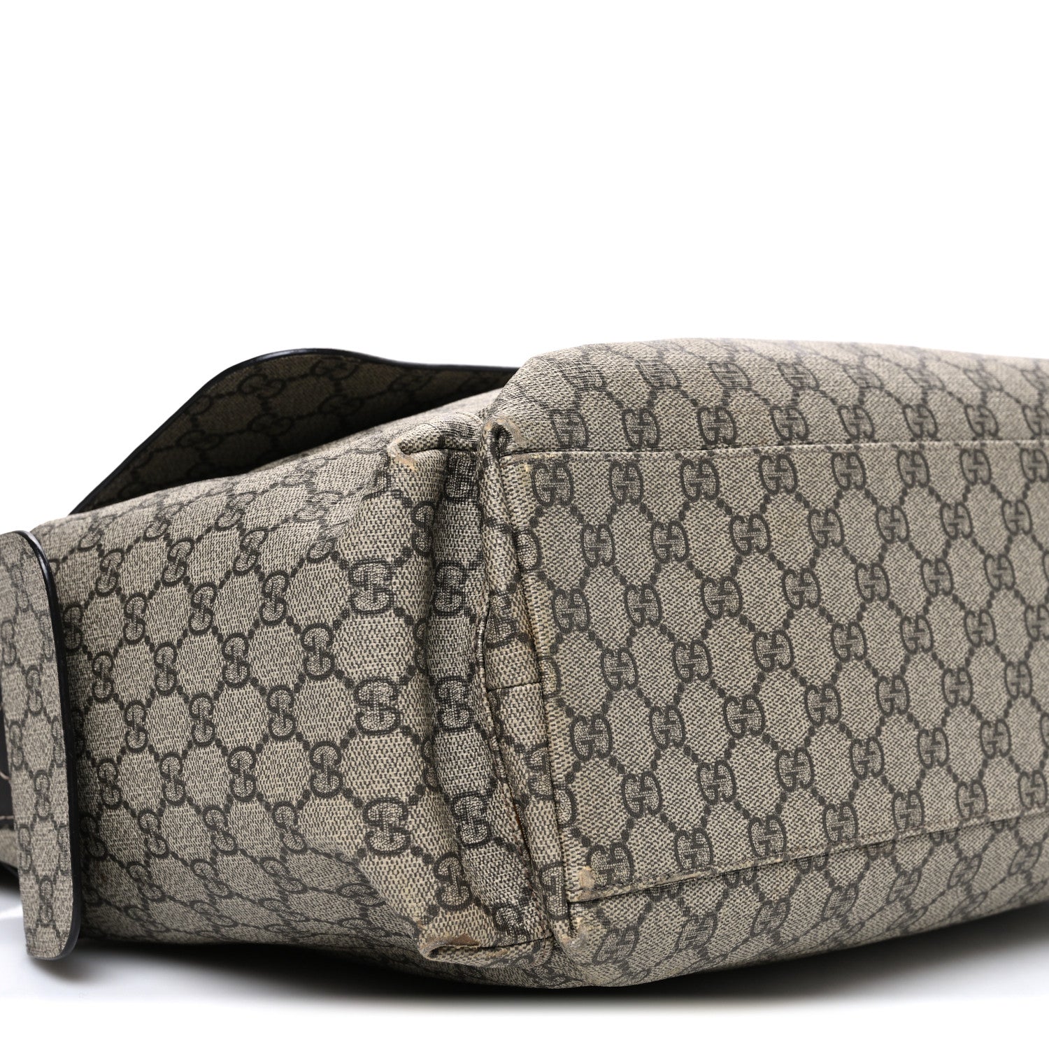 Gucci GG Plus Monogram Messenger Diaper Bag Dark Brown 9 of 11