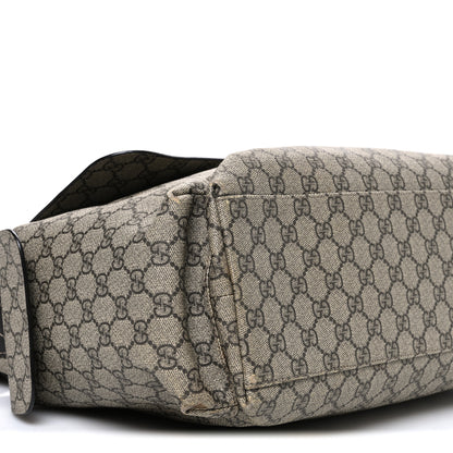 Gucci GG Plus Monogram Messenger Diaper Bag Dark Brown 9 of 11