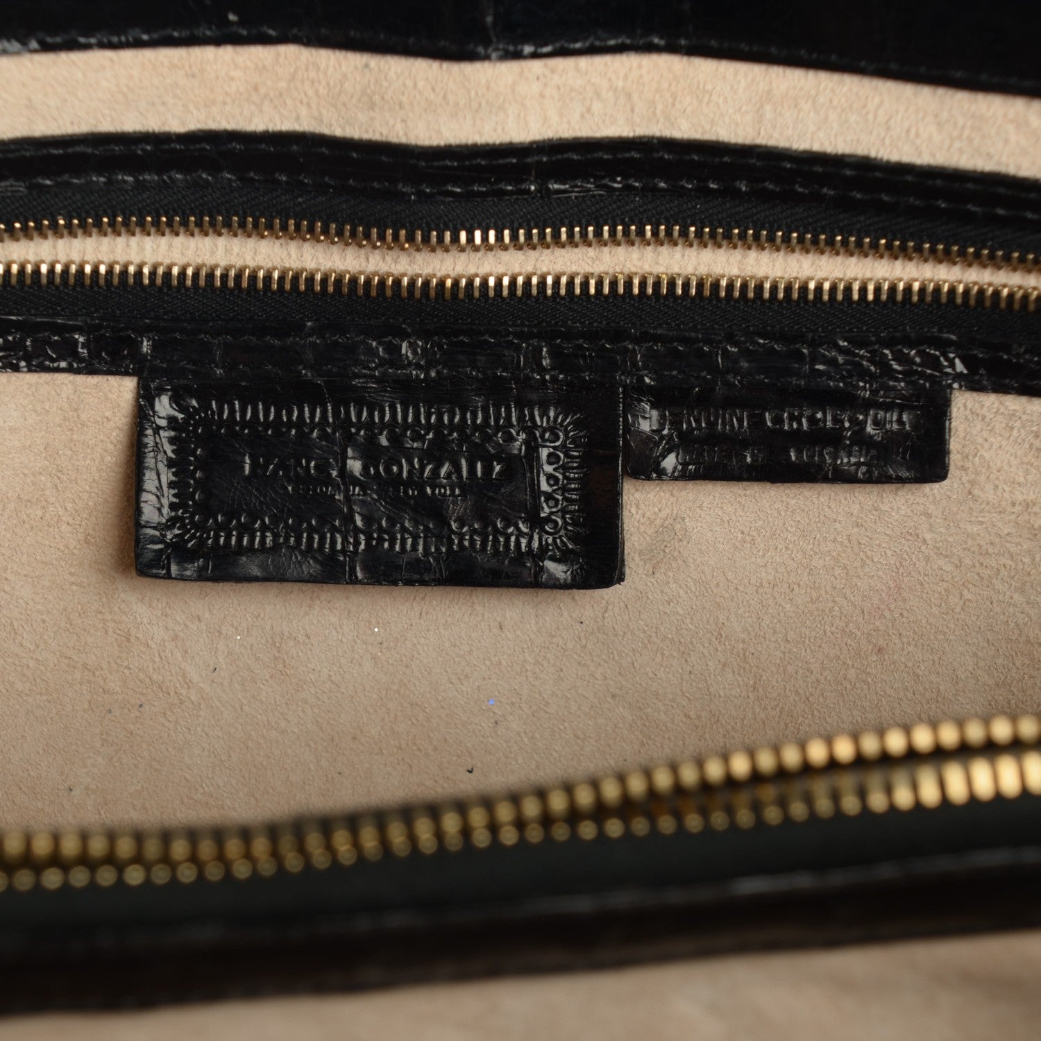 Nancy Gonzalez Crocodile Clutch Black 6 of 6