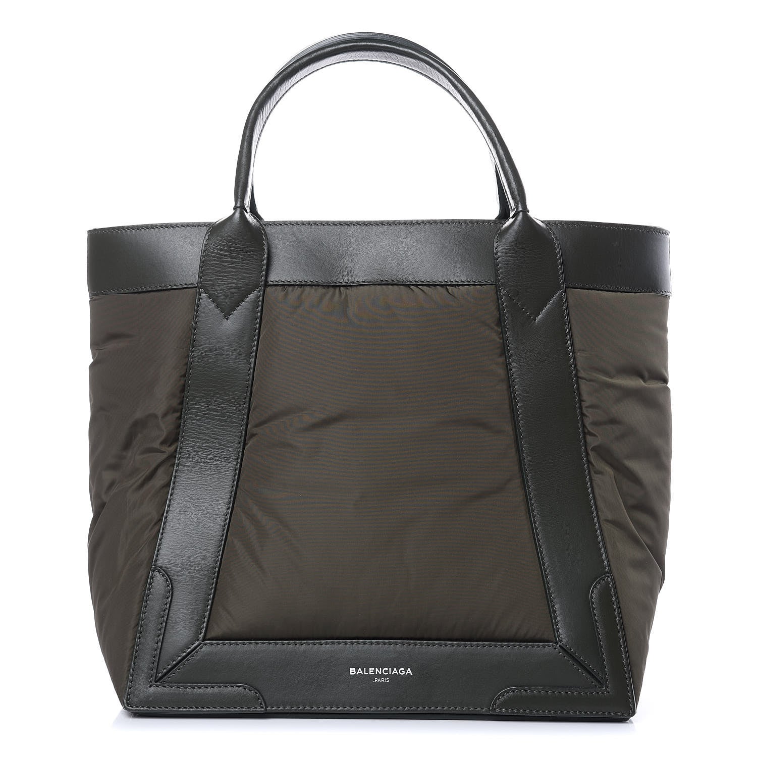 Balenciaga Nylon Cabas S Khaki 1 of 13