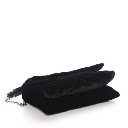 Lanvin Velvet Mini Sugar Flap Shoulder Bag Black 4 of 6
