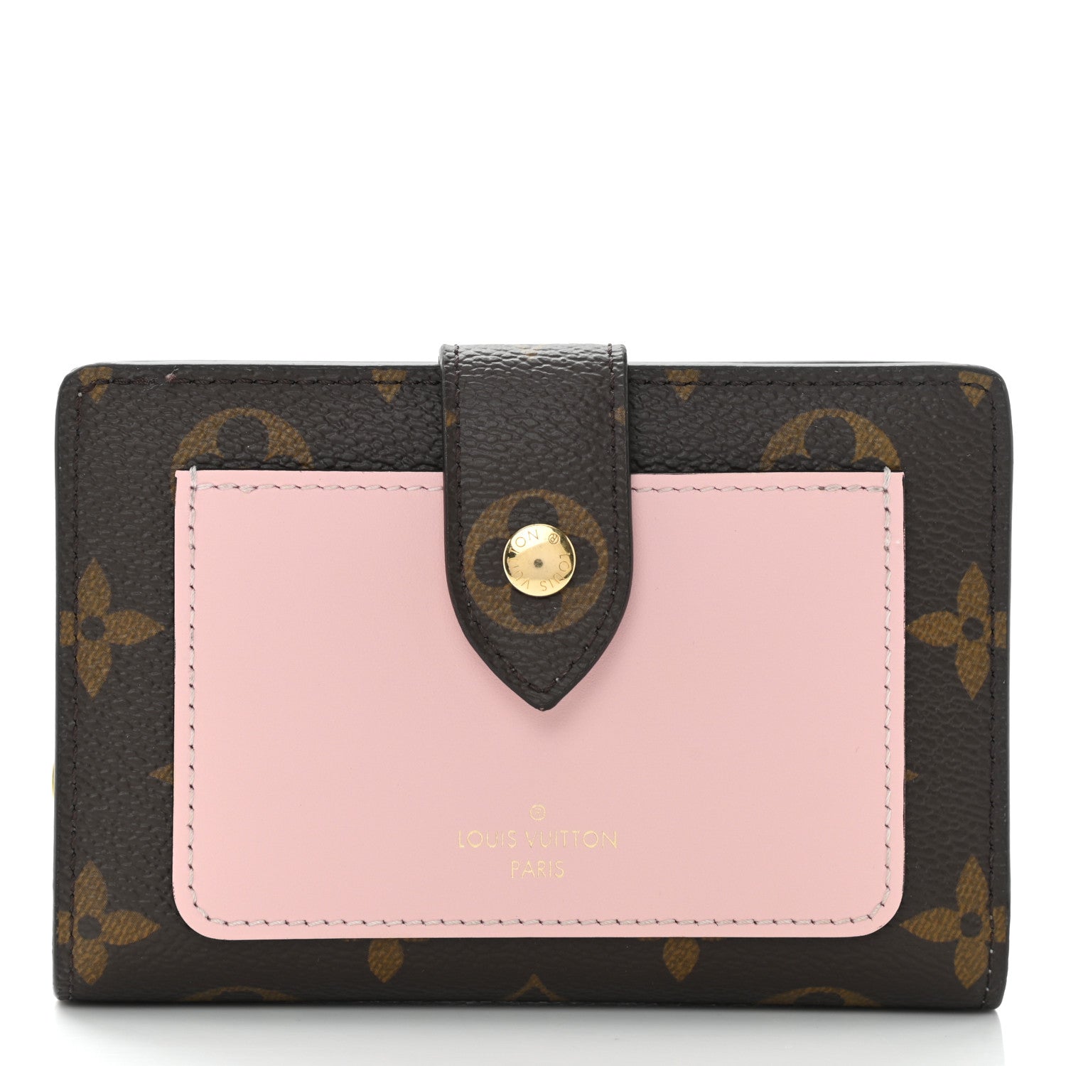 Louis Vuitton Monogram Juliette Wallet Rose Ballerine 1 of 10