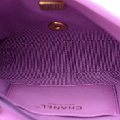 Chanel Lambskin Quilted Small CC Funky Town Flap Purple 5 of 11