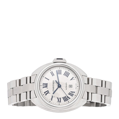 Cartier Stainless Steel 31mm Cle De Cartier Automatic Watch 2 of 4
