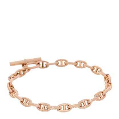 Hermes 18K Rose Gold TPM Chaine d'Ancre Bracelet 2 of 5