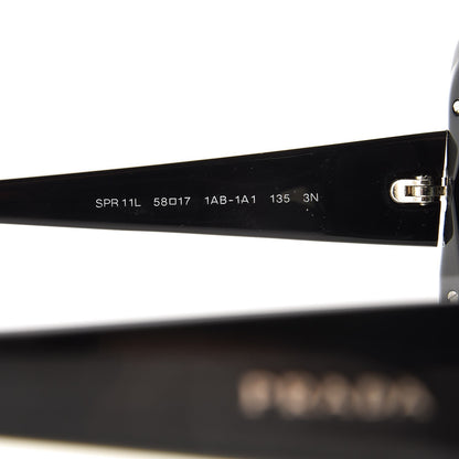Prada Crystal Sunglasses SPR 11L Black 7 of 7
