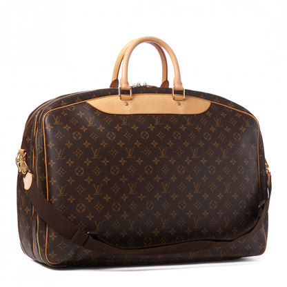 Louis Vuitton Monogram Alize 2 Compartment Luggage Travel Bag 2 of 10