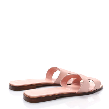 Hermes Epsom Oran Sandals 39 Rose Pale 4 of 8