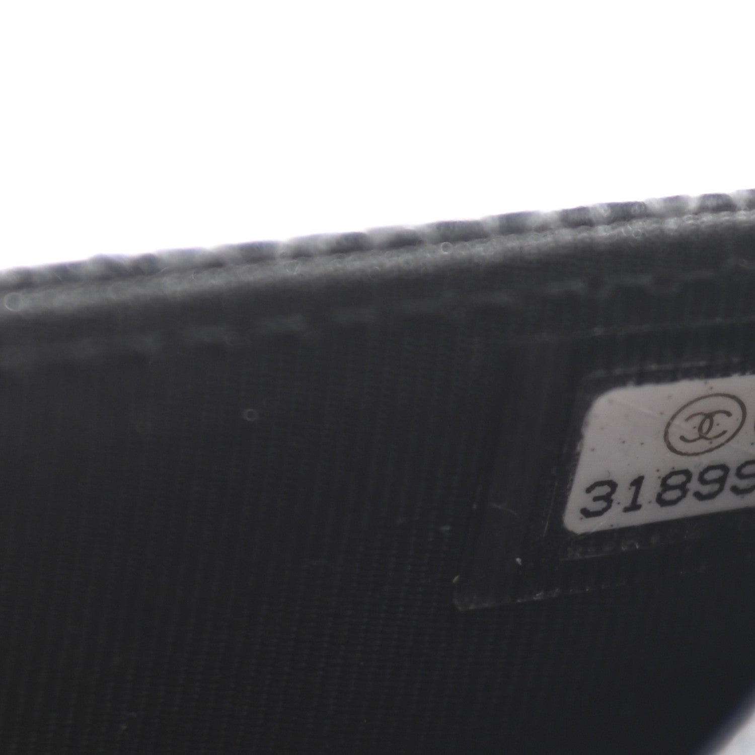 Chanel Caviar Quilted Flap Card Holder Wallet Black 8 of 9