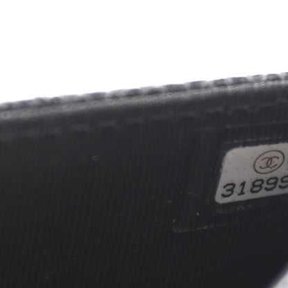 Chanel Caviar Quilted Flap Card Holder Wallet Black 8 of 9