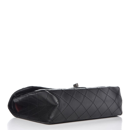Chanel Aged Calfskin Quilted 2.55 Reissue 225 Flap Black 4 of 9