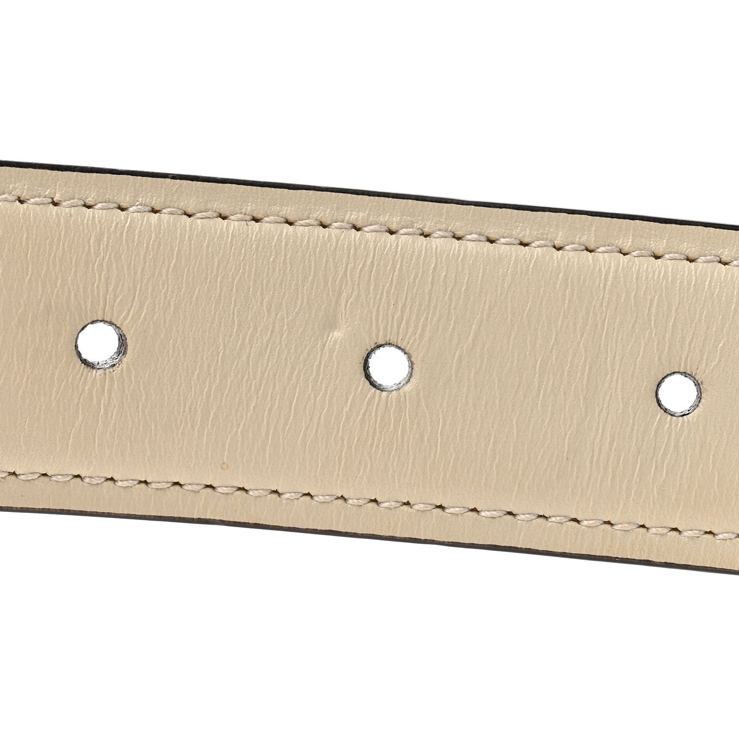 Gucci Ciny Lux Calfskin Blondie Belt 100 40 White 4 of 5
