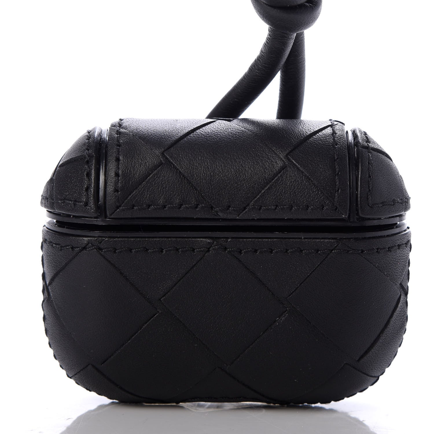 Bottega Veneta Nappa Intrecciato Airpods Pro Case Black 6 of 8