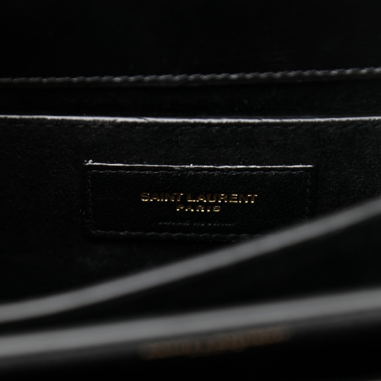 Saint Laurent Calfskin Medium Monogram Sunset Black 7 of 11