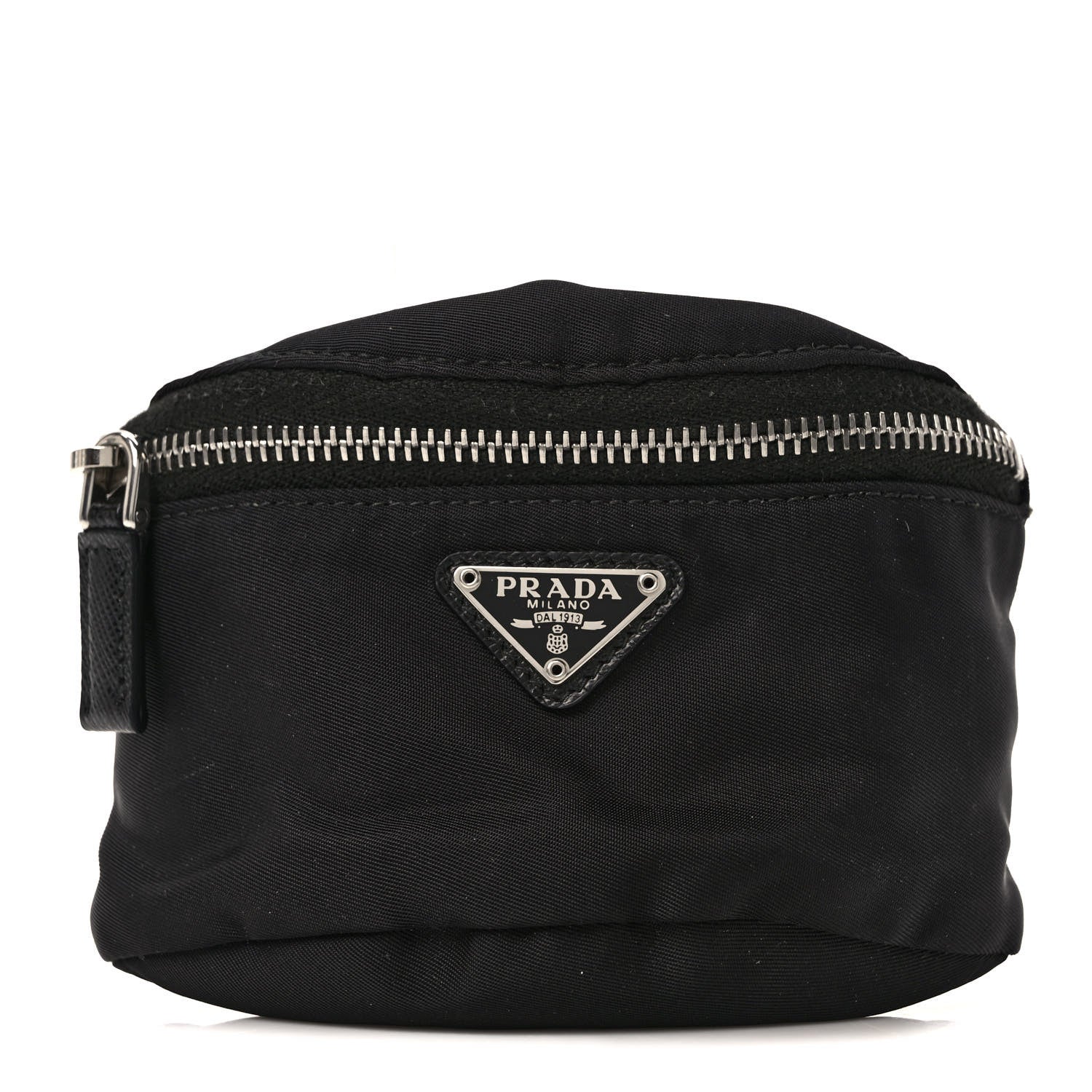 Prada Tessuto Nylon Wrist Pouch Black 1 of 6