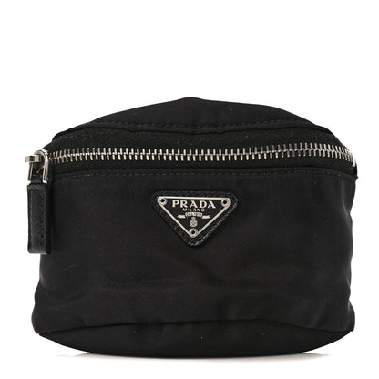 Prada Tessuto Nylon Wrist Pouch Black 1 of 6