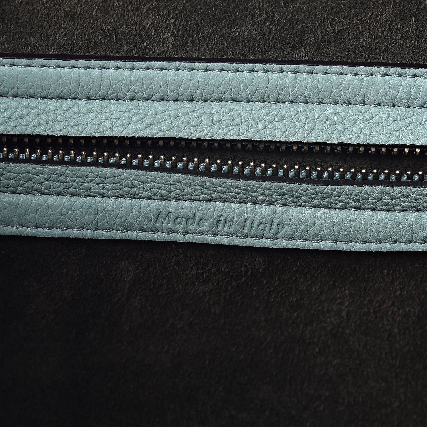 Celine Baby Grained Calfskin Medium Phantom Luggage Jade 7 of 15