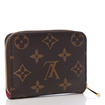Louis Vuitton Monogram LV Love Lock Zippy Coin Purse 3 of 7