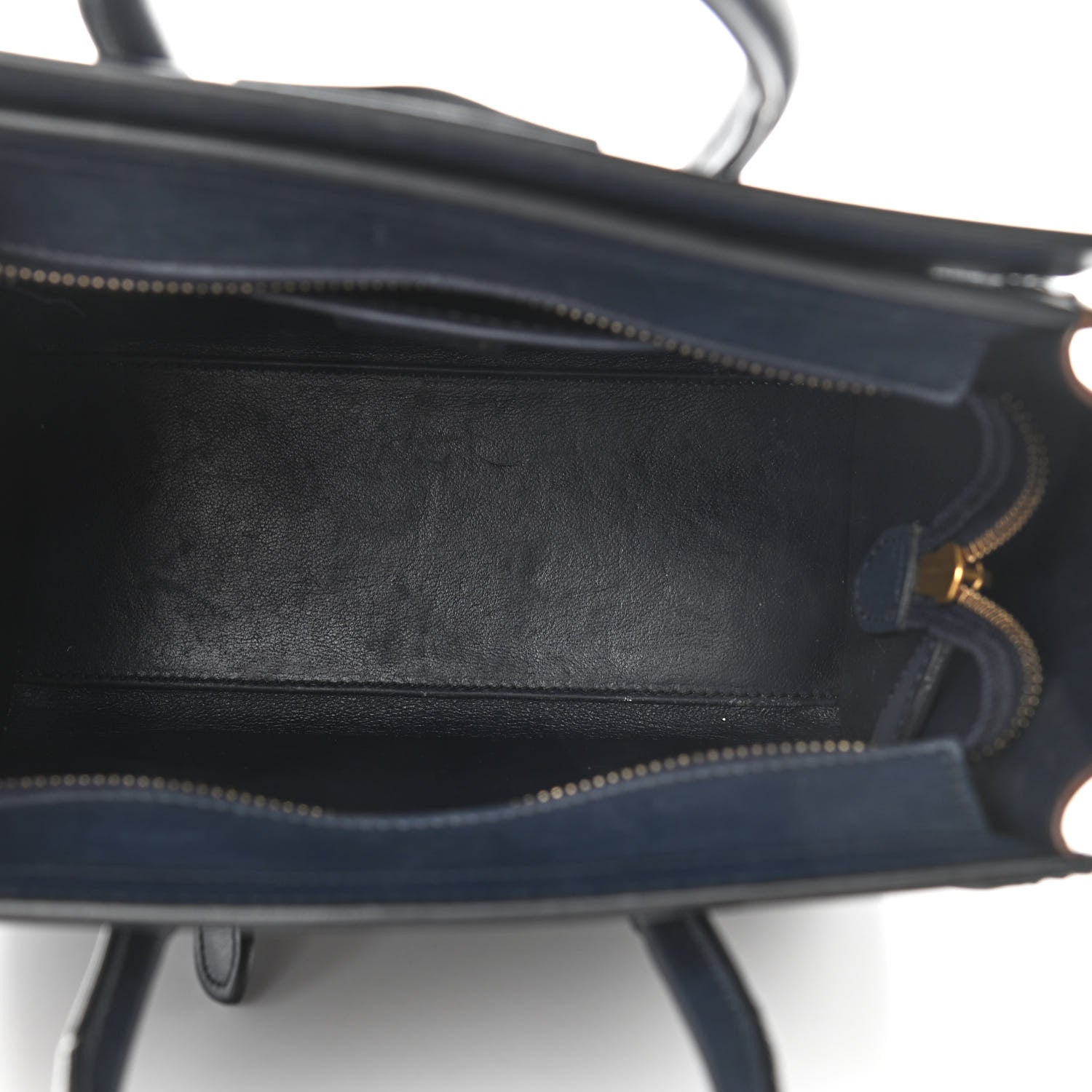 Celine Smooth Drummed Calfskin Nano Tri-Color Luggage Black 5 of 12