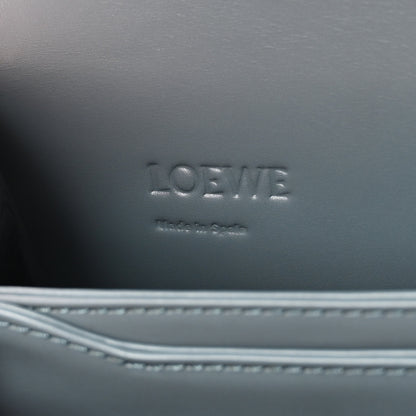 Loewe Calfskin Medium Barcelona Shoulder Bag Stone Blue 6 of 14