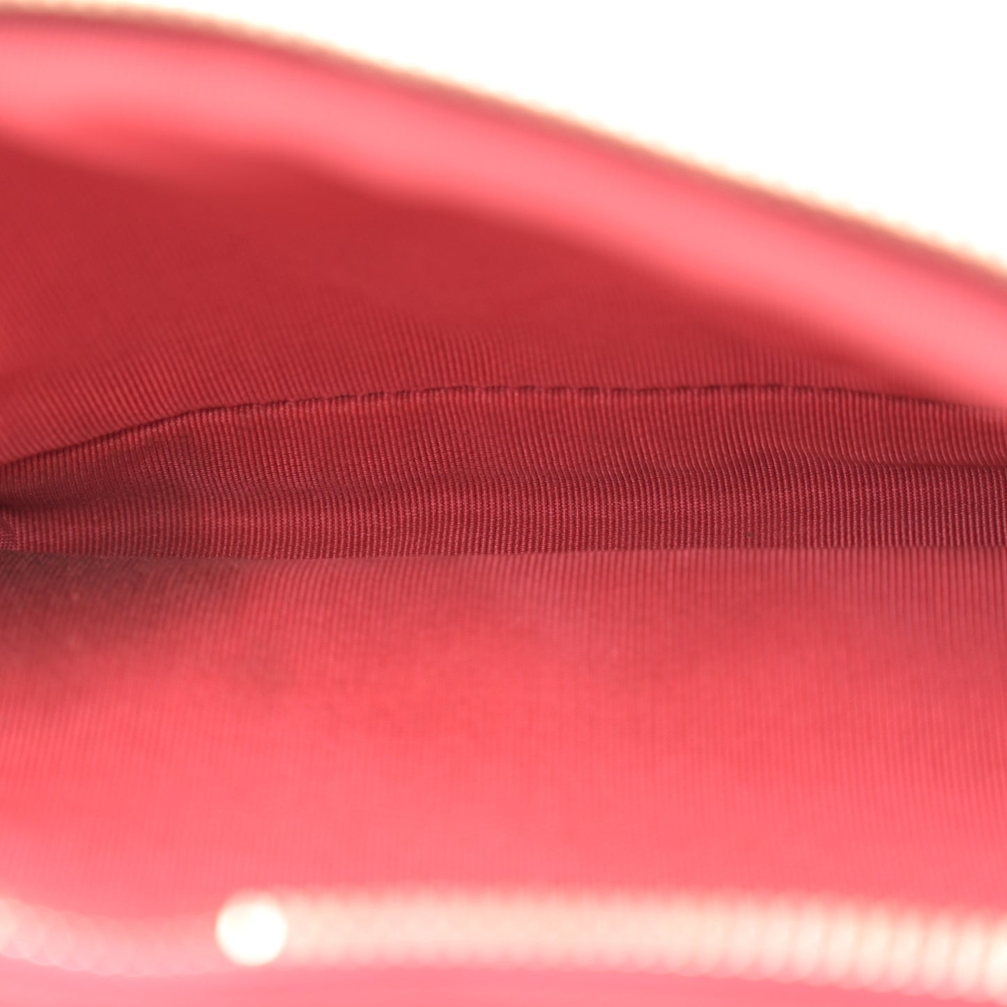 Calfskin Quilted Day Trips Camera Case Pink