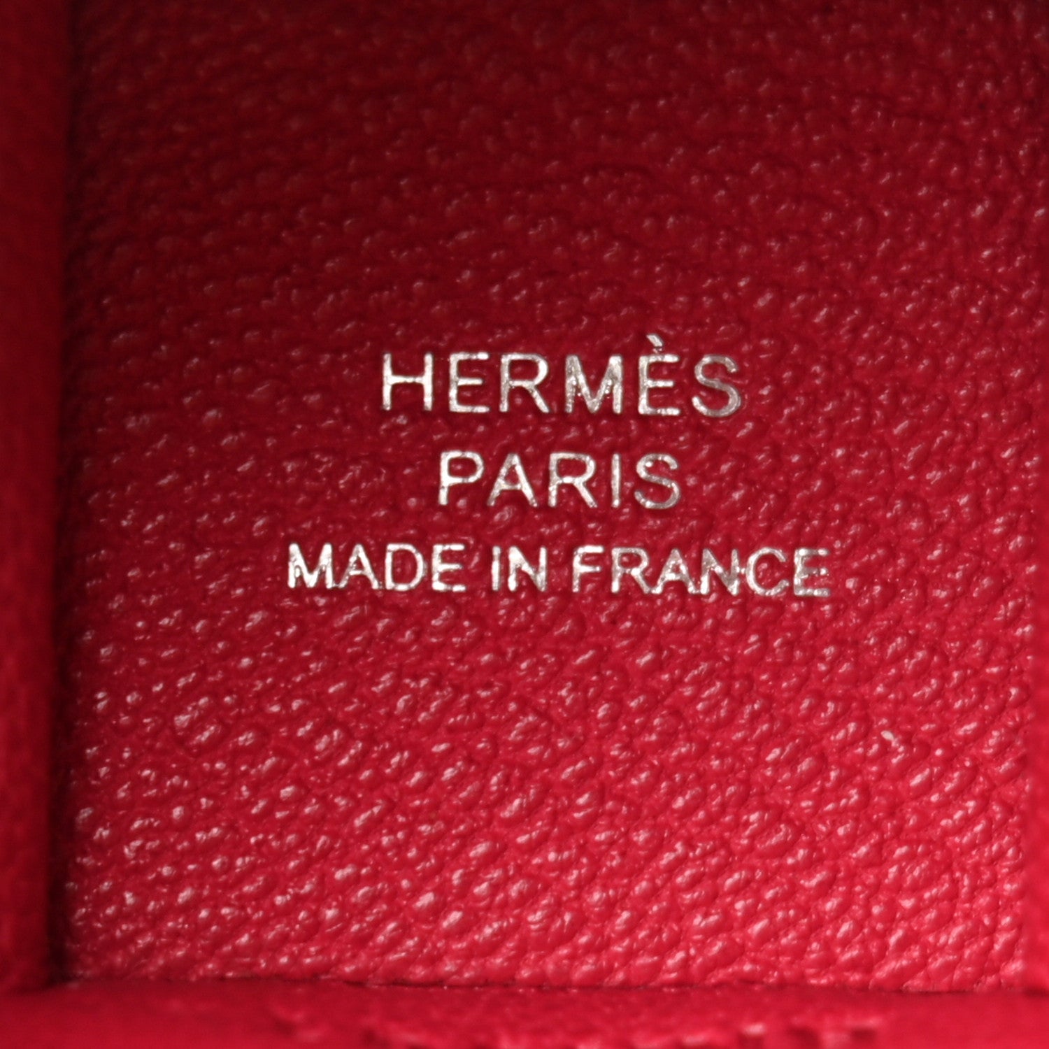 Hermes Chevre Chamkila Bolide On Wheels Bag Charm Rose Extreme Vert Vertigo 3 of 5