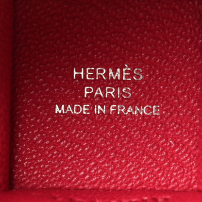 Hermes Chevre Chamkila Bolide On Wheels Bag Charm Rose Extreme Vert Vertigo 3 of 5