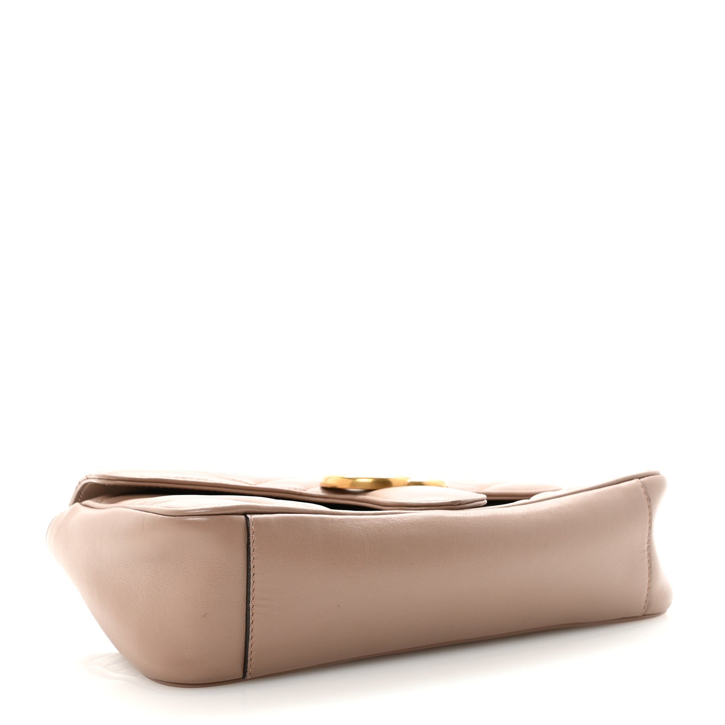 Calfskin Matelasse Small GG Marmont Shoulder Bag Porcelain Rose