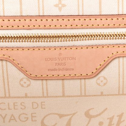 Louis Vuitton Damier Azur Neverfull MM 6 of 12