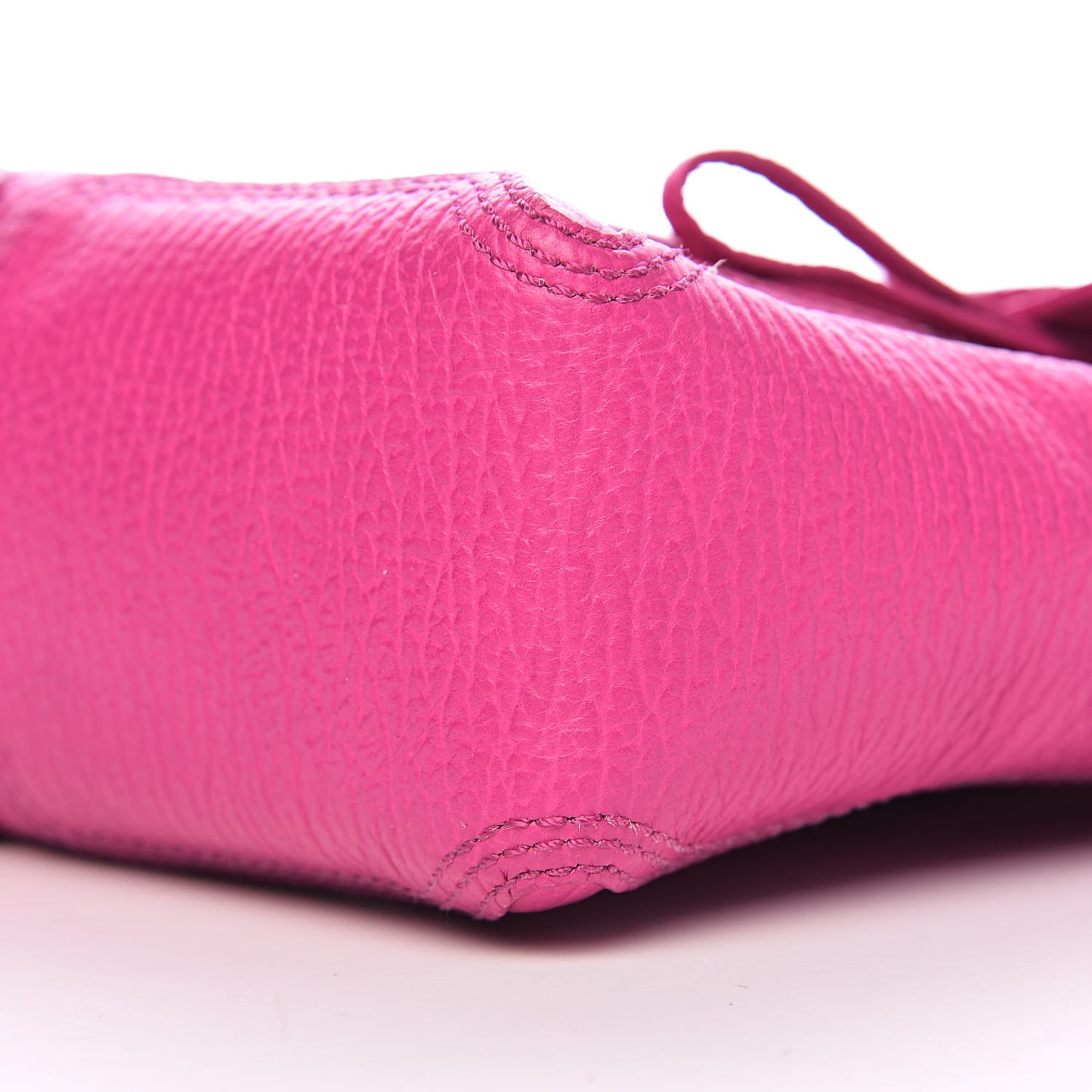 3.1 Textured Calfskin Mini Pashli Satchel Fuchsia