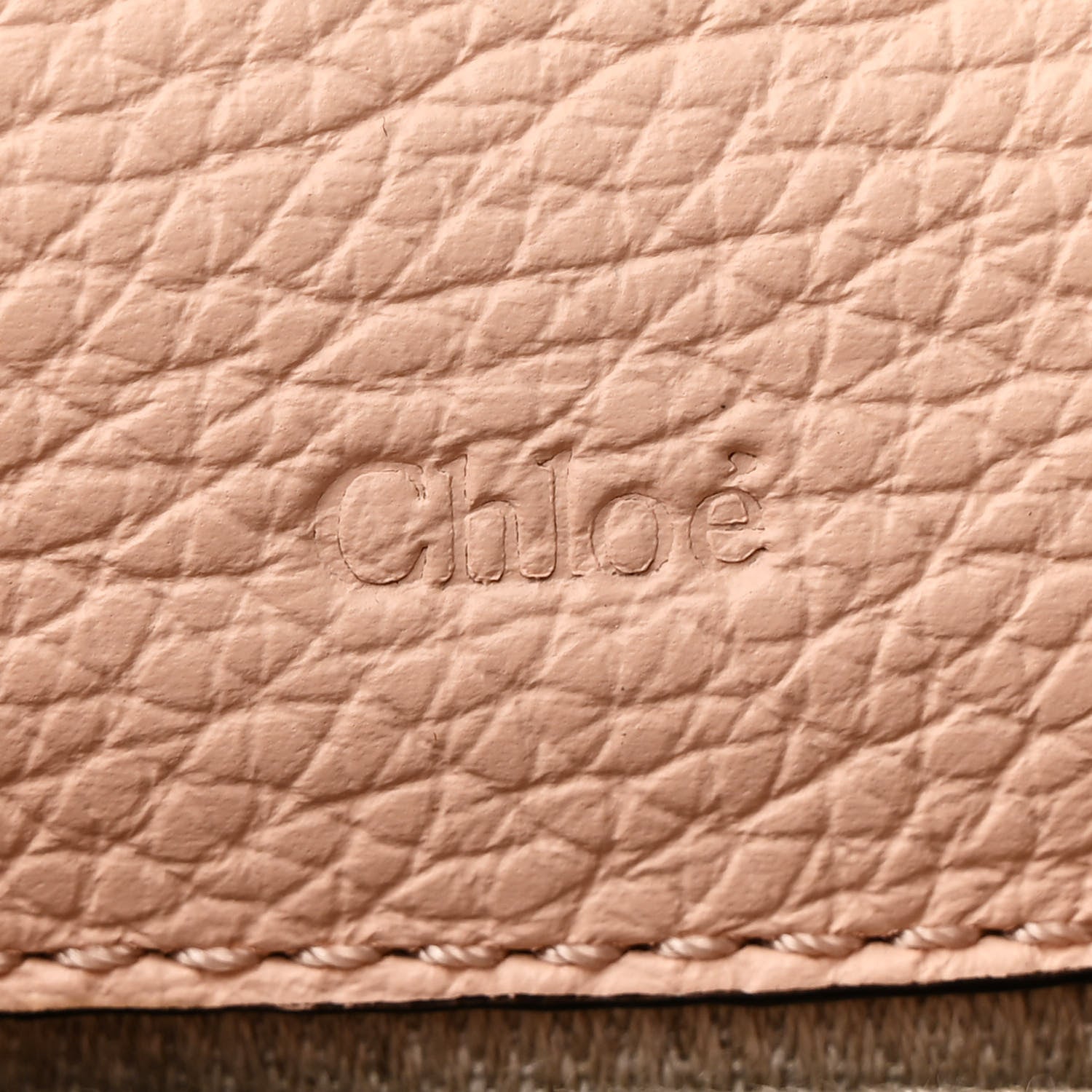 Chloe Calfskin Nano Marcie Saddle Bag Blush Nude 6 of 10