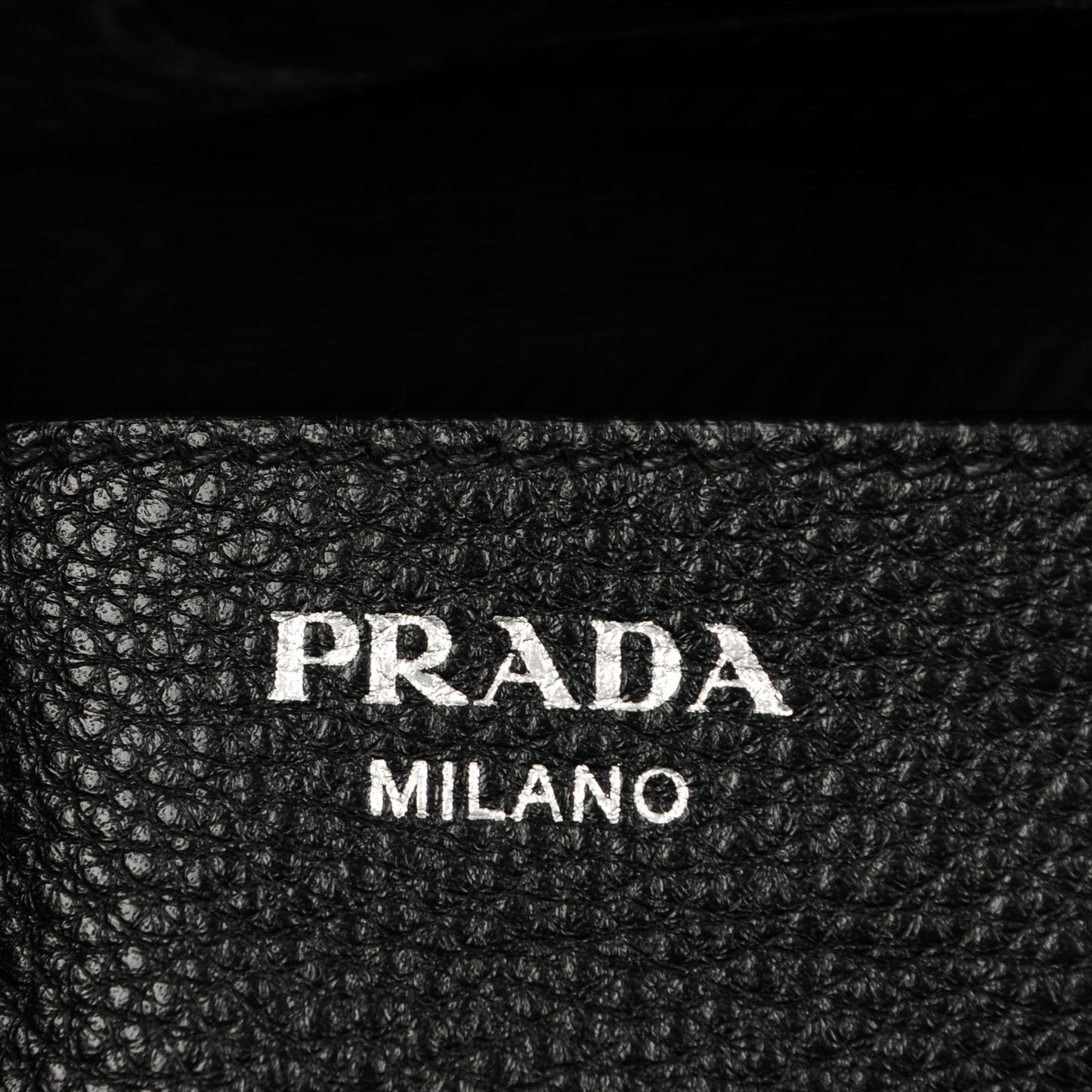 Vitello Daino Shoulder Bag Nero Black