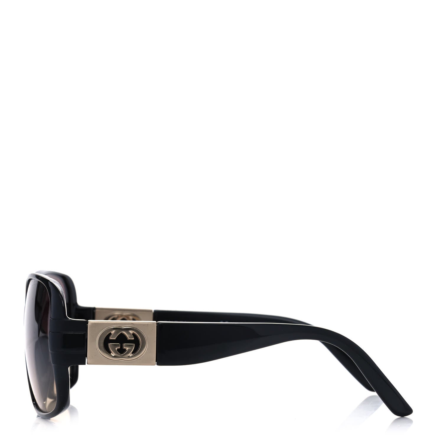 Gucci Acetate Oversize Square Frame Sunglasses GG3170 Black 3 of 7