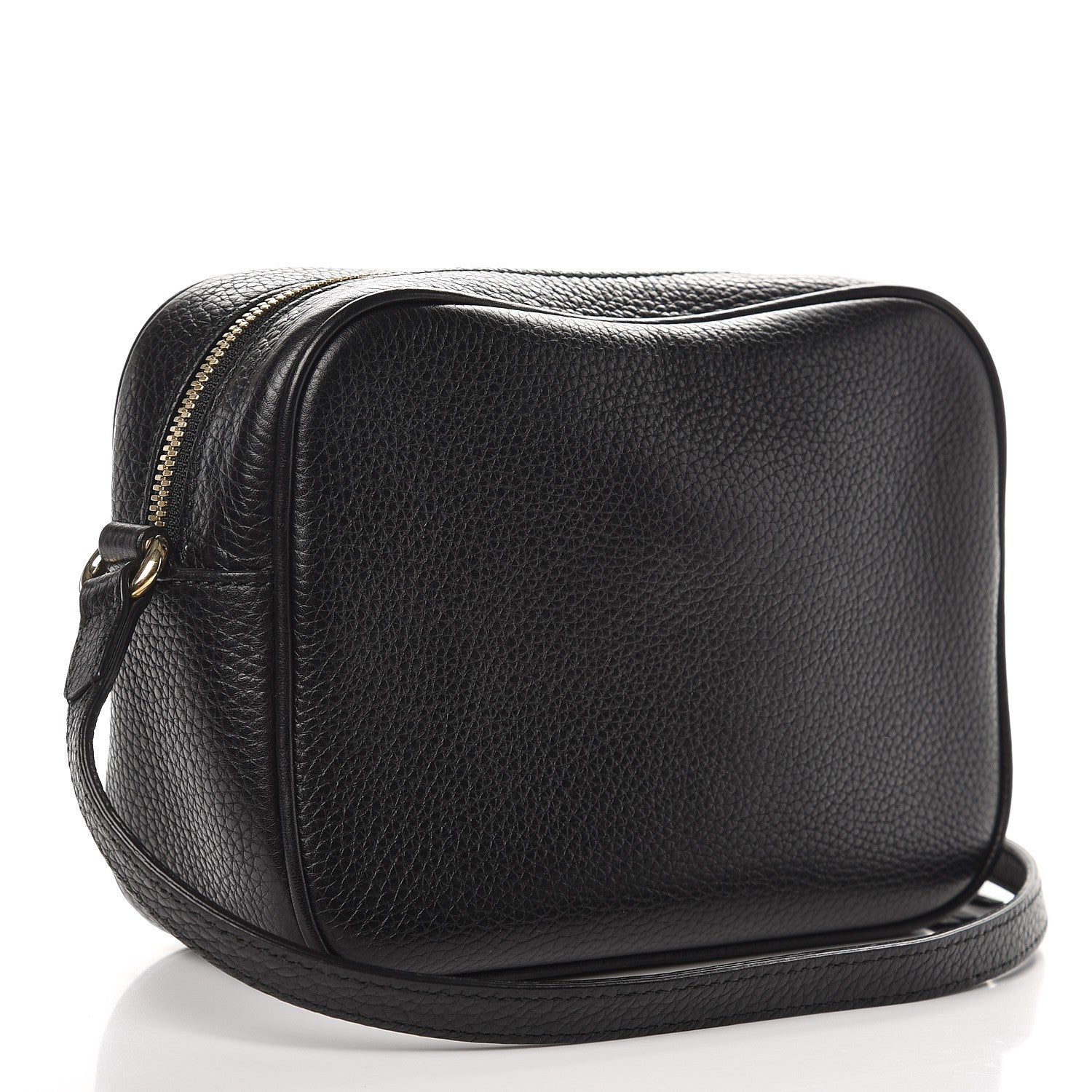 Gucci Pebbled Calfskin Small Soho Disco Bag Black 3 of 7